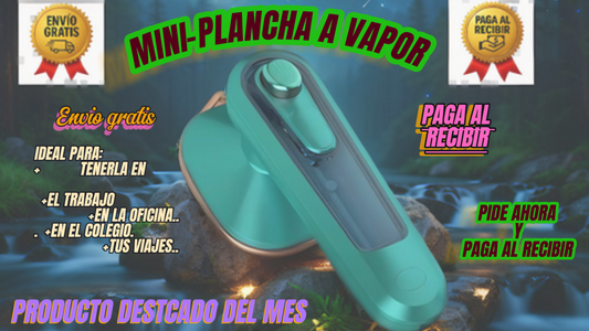 MINI PLANCHA ROPA A VAPOR